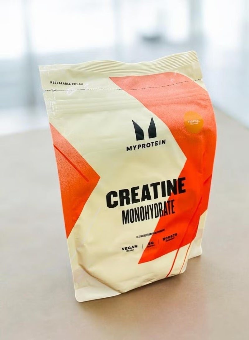 MyProtein Creatine Monohydrate Powder – Supports Strength, Power & Performance Enhancement Tropical Flavor (250 g) - Image 2